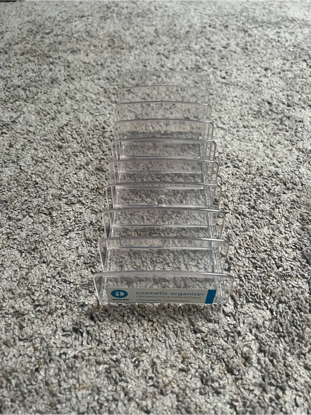 Clear Acrylic Stand Organizer Trio